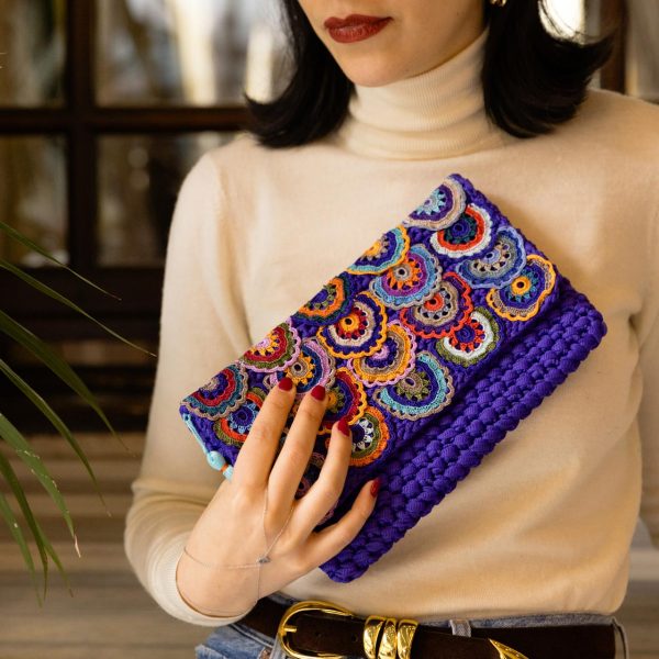 BLOOM Clutch - Orchid Classic