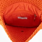 BLOOM CLUTCH BIG_TURUNCU_İÇ DETAY 1